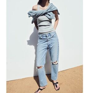 Agolde Light Blue Denim Jeans